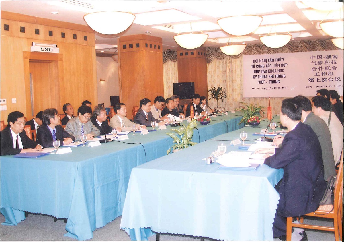 Giai doan 94 2002 Hội nghị Hợp tác Khoa học kỹ thuật Khí tượng Việt Trung lần thứ 7